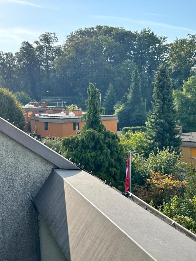 Dachwohnung In Flughafennaehe 클로텐 외부 사진